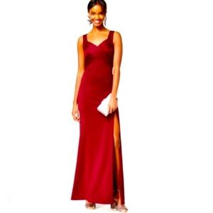 Emerald Sundae Women Crisscross Scuba Gown S